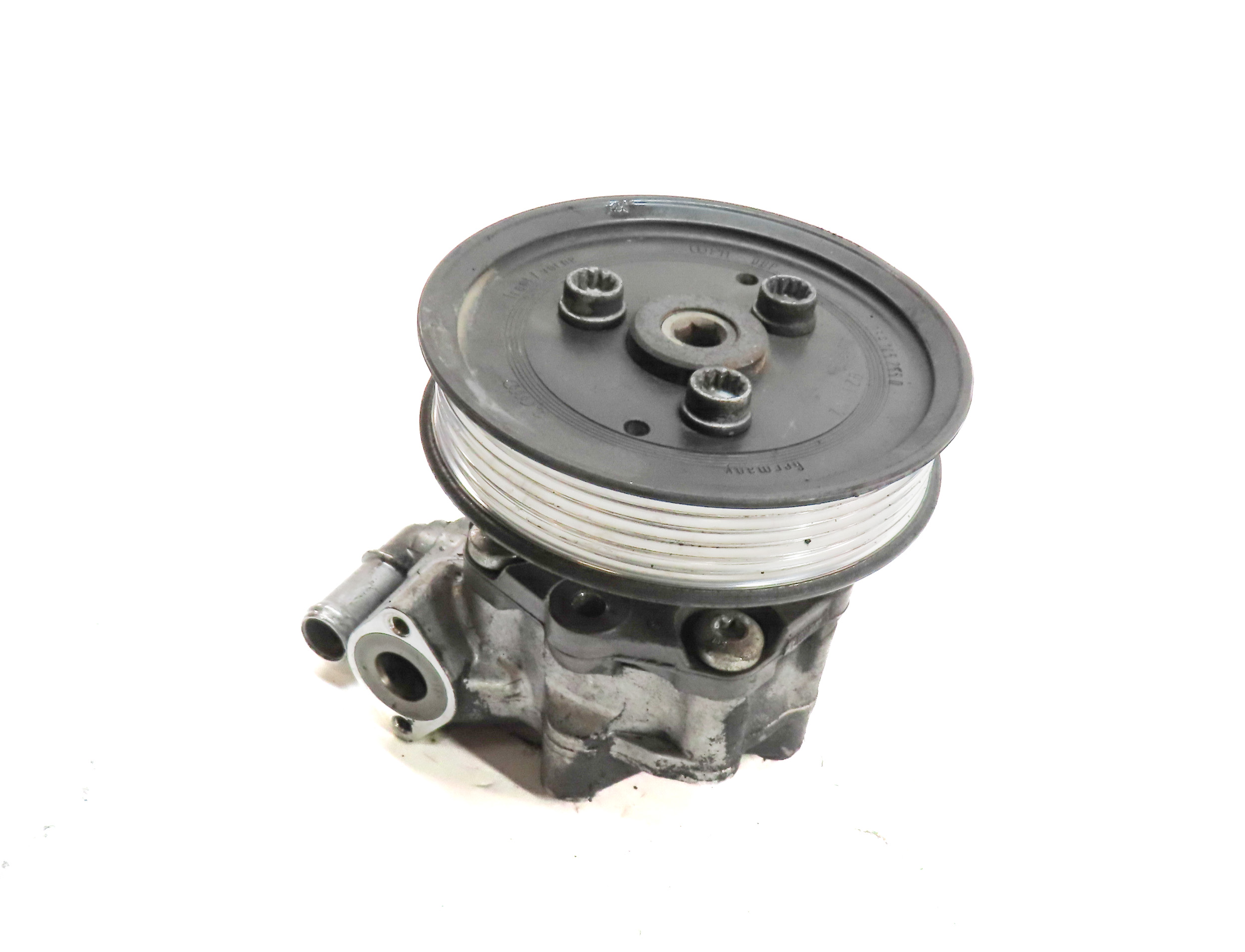 11-15 AUDI Q7 (4L) 3.0L CATA TURBO DIESEL ENGINE POWER STEERING OIL FLUID PUMP — exact item pictured